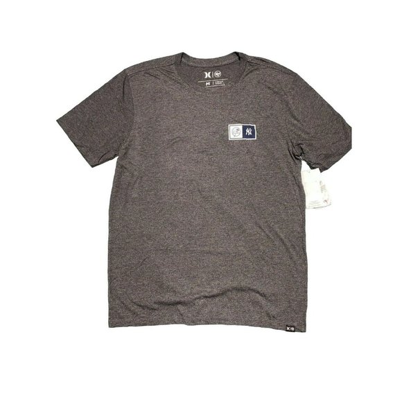 Hurley Other - Hurley ‘47 New York Yankees T-Shirt Short Sleeve For Men Color Grey Size M